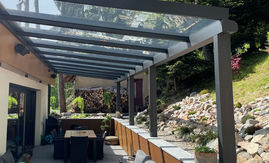 System aluminiowych zadaszeń Terassendach