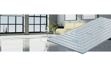 Szybkość i precyzja - możliwości mocowania ogrzewania podłogowego od Uponor