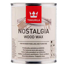 Ochronno-pielęgnacyjny wosk do drewna Tikkurila Nostalgia Wood Wax