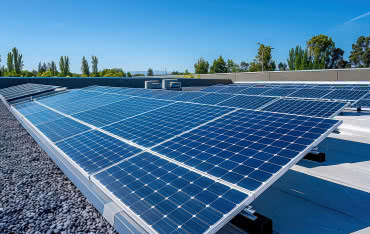 PAROC Solar - niezawodna izolacja dachów płaskich pod fotowoltaikę