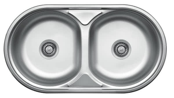 Zlewozmywak 2-komorowy Duet