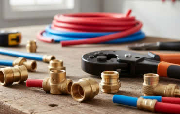 Złączki PEX – które wybrać, aby instalacja była szczelna przez 50 lat?