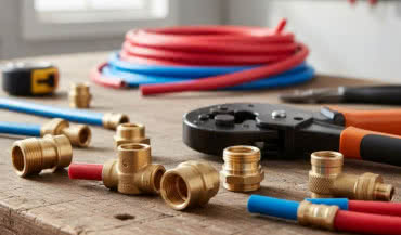 Złączki PEX – które wybrać, aby instalacja była szczelna przez 50 lat?