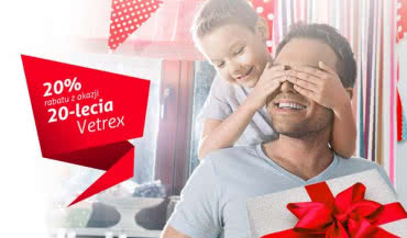 Promocja Jubileuszowa stolarki Vetrex