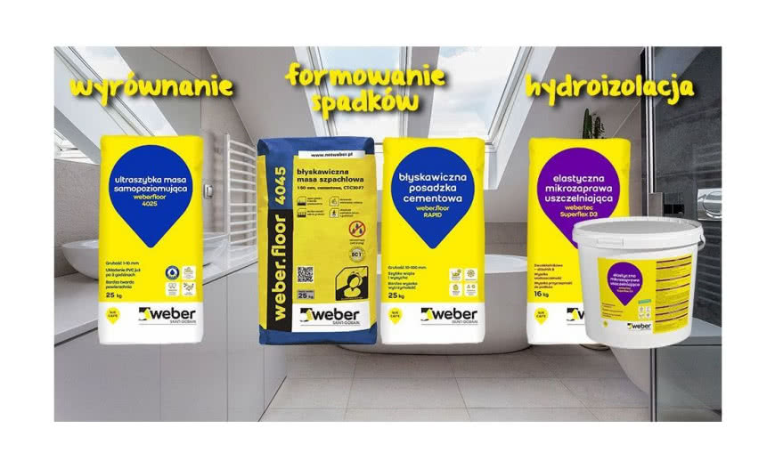 Jak szybko i łatwo wyrównać podłoże pod płytki w łazience?