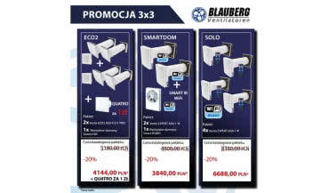 Produkty marki Blauberg w niższej cenie