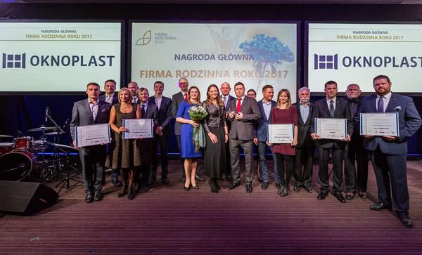 OKNOPLAST zwycięzcą konkursu Firma Rodzinna Roku 2017
