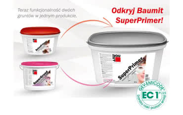 SuperPrimier - grunt do zadań specjalnych od firmy Baumit!
