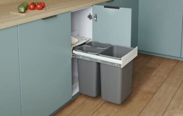 Alternatywne miejsca dla kuchennego kosza na śmieci