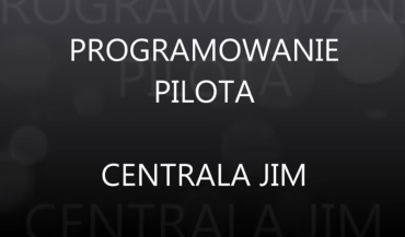 Programowanie pilota JIM
