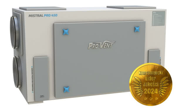 Rekuperator MISTRAL PRO 450 EC