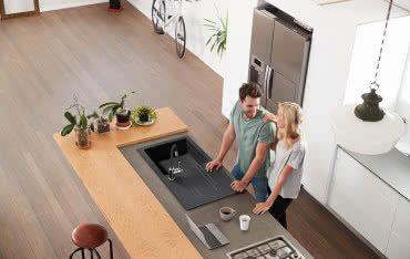 Ergonomiczna strefa zmywania 