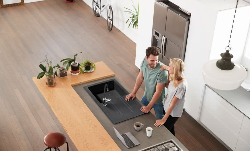 Ergonomiczna strefa zmywania 