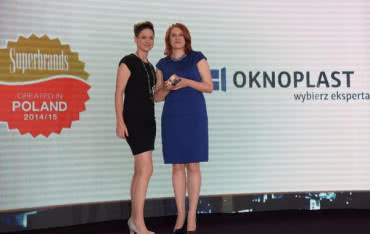 Wyróżnienie Created in Poland Superbrands dla OKNOPLAST