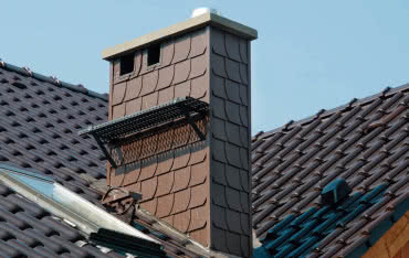 Solidne wykończenie komina