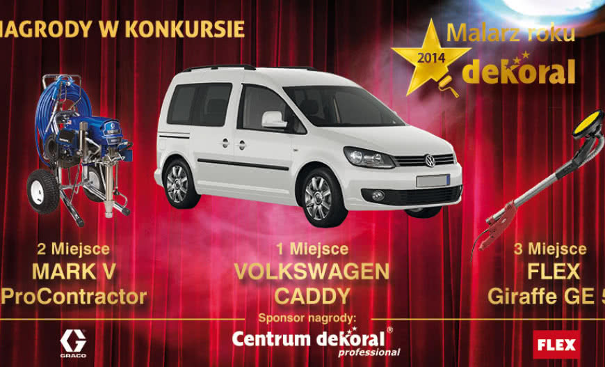 Weź udział w V edycji konkursu "Malarz Roku Dekoral"