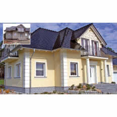 Elewacyjne detale architektoniczne