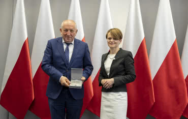 Medal 100-lecia Odzyskania Niepodległości dla Ryszarda Florka