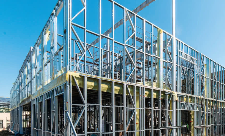 Szkieletowe konstrukcje stalowe