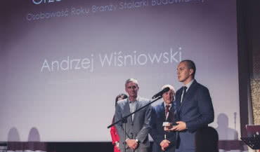 Andrzej Wiśniowski "Osobowością Roku Branży Stolarki Budowlanej 2014"