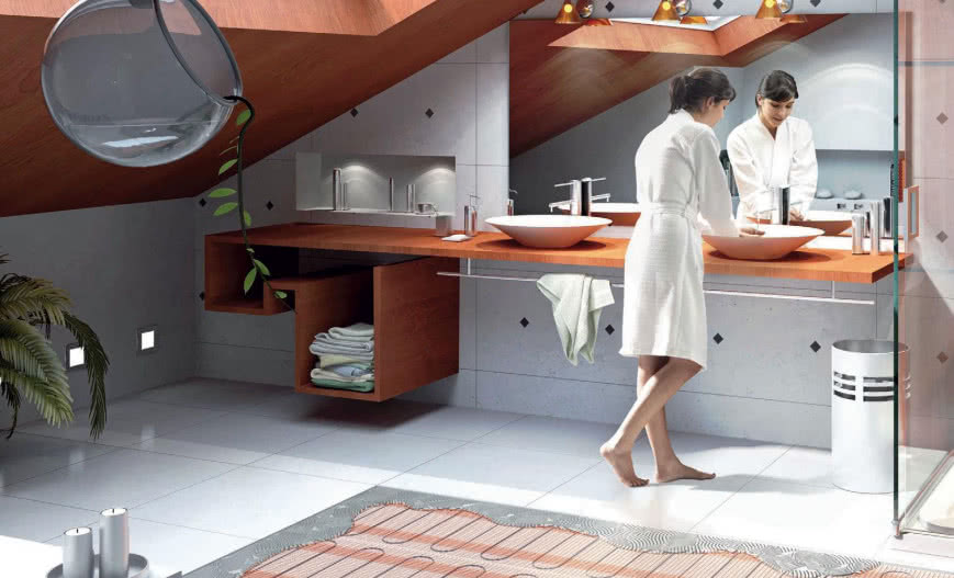 Nie widać a grzeje - ogrzewanie podłogowe