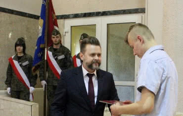 Stypendium dla ucznia klasy patronackiej "DOBRY MONTAŻ" w PSB w Bytomiu