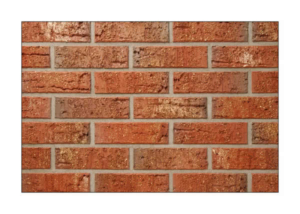 Cegła klinkierowa polska Darling - czerwono-żółta, cieniowana