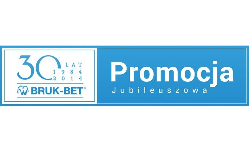 30 produktów Bruk-Bet w atrakcyjnych cenach na 30-lecie firmy