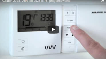 Prezentacja regulatora temperatury Auraton 2030