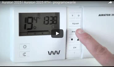 Prezentacja regulatora temperatury Auraton 2030
