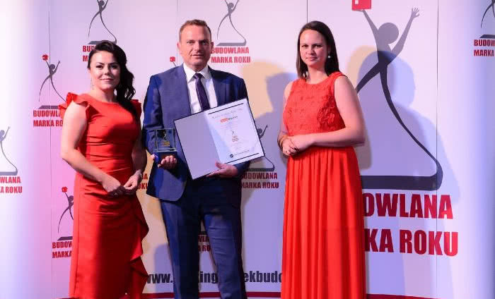 Termo Organika Złotą Budowlaną Marką Roku 2018