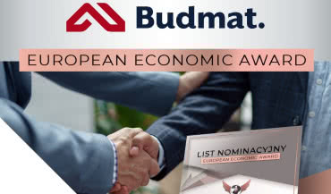 Nominacja do "European Economic Award" dla Grupy Budmat 