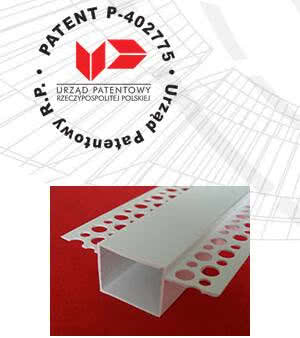 BP11H3N – listwa do boniowania PVC zamknięta z elementem traconym