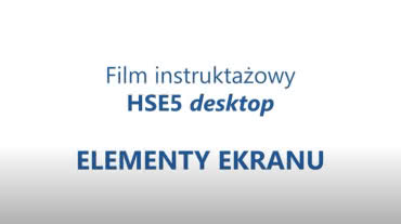 Uponor HSE5 dekstop: ELEMENTY EKRANU