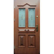 Drzwi zewnętrzne stylizowane