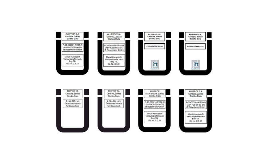 Systemy Aluprof z nowymi poświadczeniami znaku bezpieczeństwa "Ü"