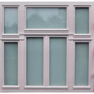 Okna drewniane stylizowane