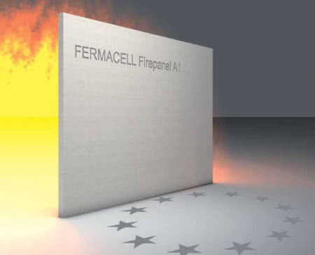 Firepanel A1 - gipsowo-włóknowa płyta przeciwpożarowa firmy FERMACELL