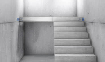 Schöck Tronsole® typu P - system izolacji akustycznej dla spoczników