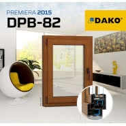 Okna PVC DAKO serii DPB-82