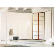 Szafa wnękowa narożna