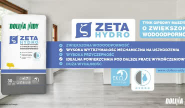 Tynk gipsowy do wilgotnych pomieszczeń