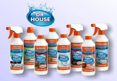 Produkty do czyszczenia z linii dr House