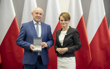 Leszek Gierszewski nagrodzony medalem 100-lecia Odzyskania Niepodległości