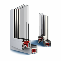 Okna z PVC Streamline 76 