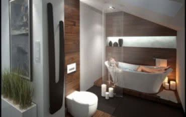 Drewniane podłogi firmy DLH propozycją do łazienki