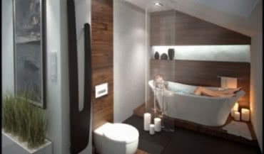 Drewniane podłogi firmy DLH propozycją do łazienki