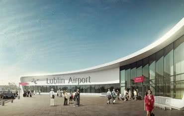Terminal Portu Lotniczego Lublin zadaszony