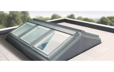 Apex - system płaski dach od Keylite 