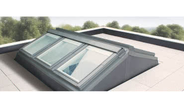 Apex - system płaski dach od Keylite 
